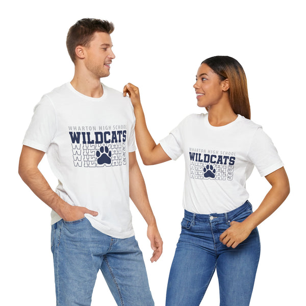 Unisex Jersey Short Sleeve Tee - Wildcat Repeat