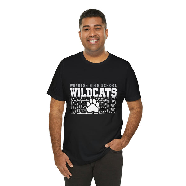 Unisex Jersey Short Sleeve Tee - Wildcat Repeat