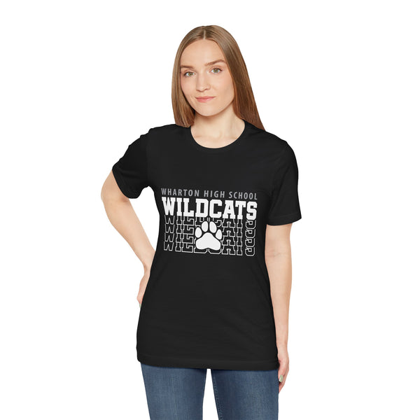 Unisex Jersey Short Sleeve Tee - Wildcat Repeat