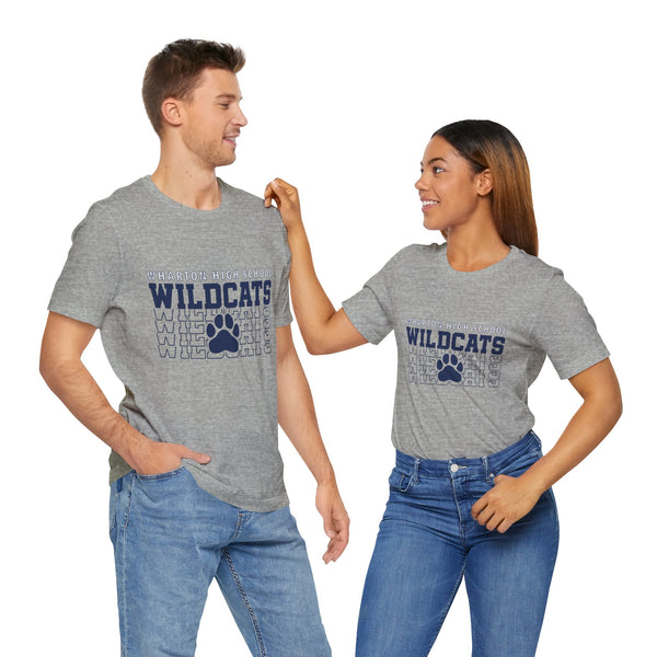 Unisex Jersey Short Sleeve Tee - Wildcat Repeat