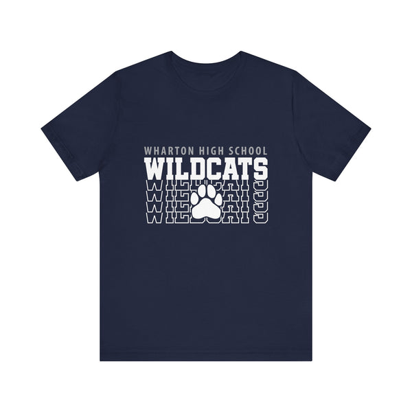 Unisex Jersey Short Sleeve Tee - Wildcat Repeat