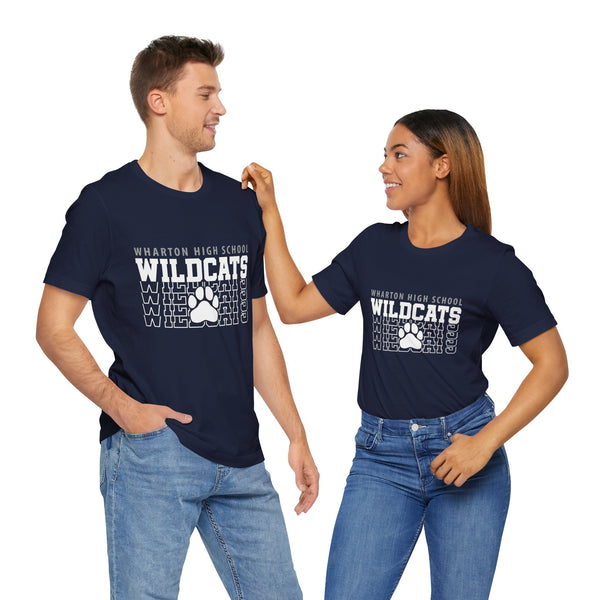 Unisex Jersey Short Sleeve Tee - Wildcat Repeat